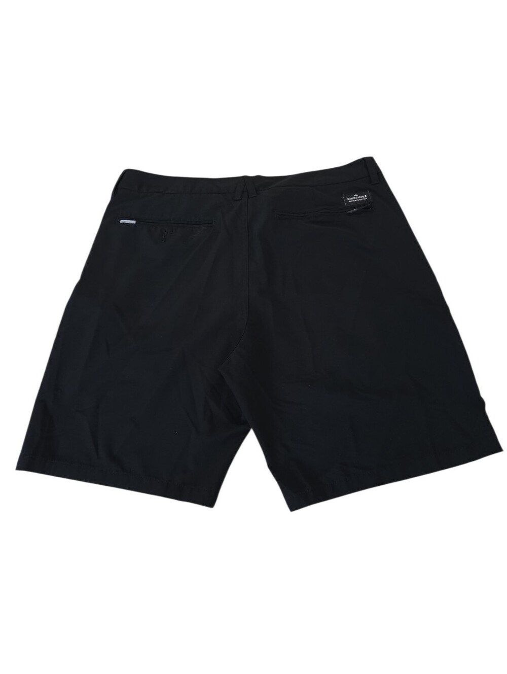 Quiksilver Amphibian Men's Black Flat Front Shorts - Picture 2 of 6